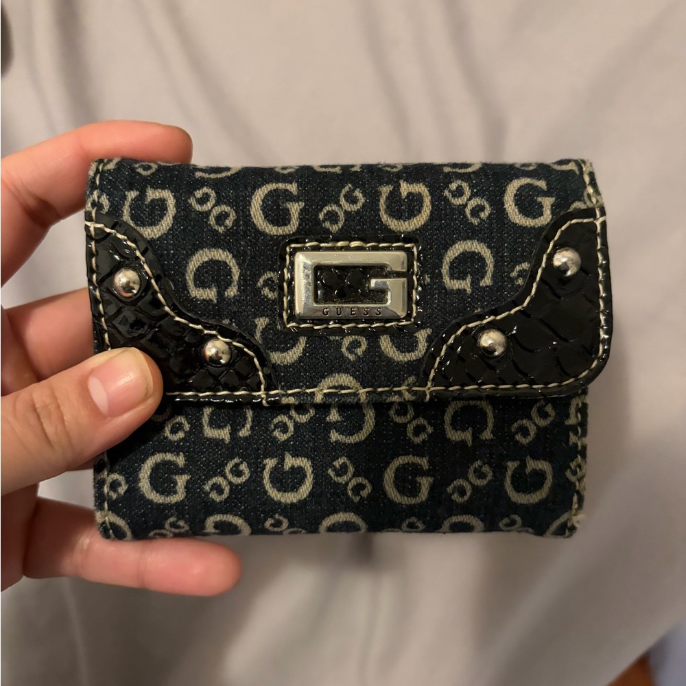 Vintage Denim Guess Wallet